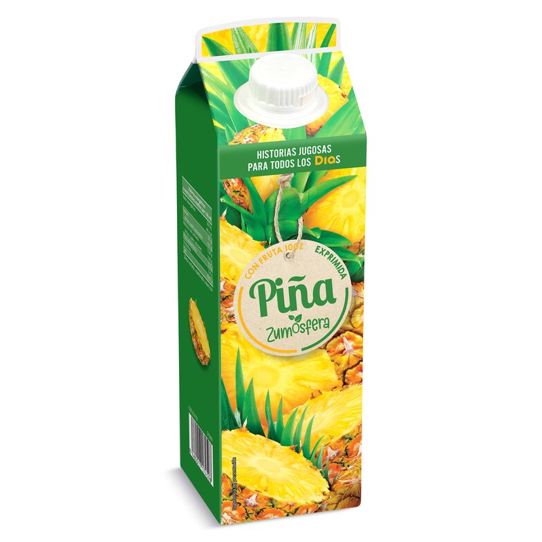 Dia Zumo de piña 100% exprimido Zumosfera de Dia brik 1 l