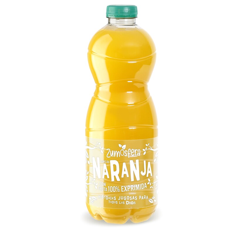 Dia Zumo Naranja Exprimido Sin Pulpa Zumosfera De Dia Botella 1 L