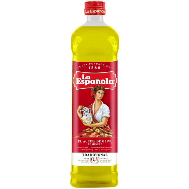 Eroski Aceite de oliva 0 4º LA ESPAÑOLA botella 1 litro