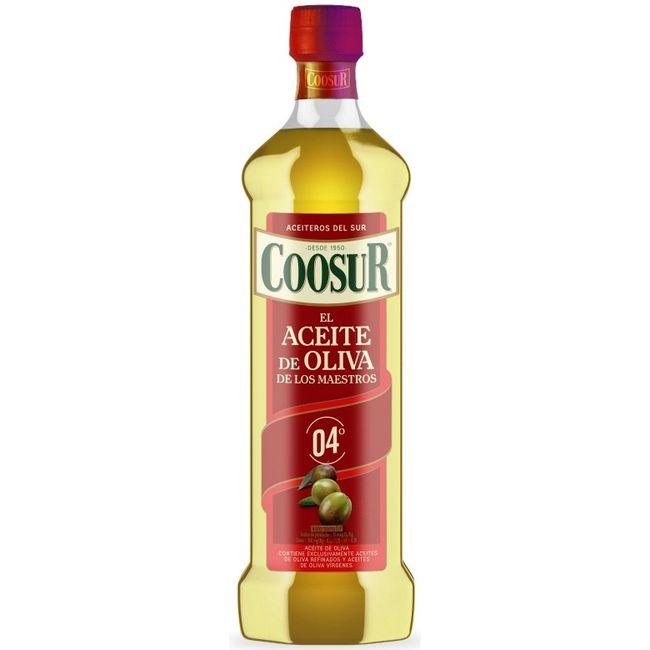 Eroski Aceite de oliva suave COOSUR botella 1 litro