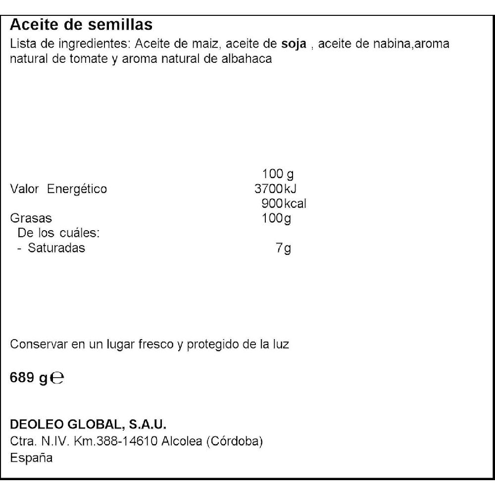 Eroski Aceite De Semillas Especial Aliños KOIPE Botella 75 Cl