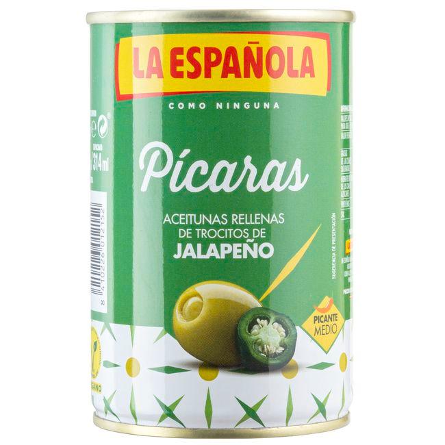 Eroski Aceituna rellena de jalapeño LA ESPAÑOLA lata 130 g