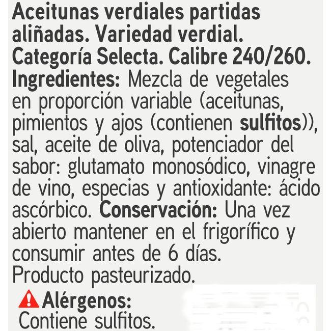 Eroski Aceitunas Receta De La Abuela EROSKI Frasco 500 G