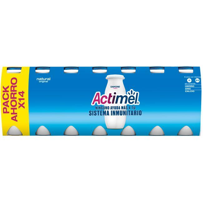 Eroski Actimel Para Beber Natural DANONE Pack 14x100 Ml