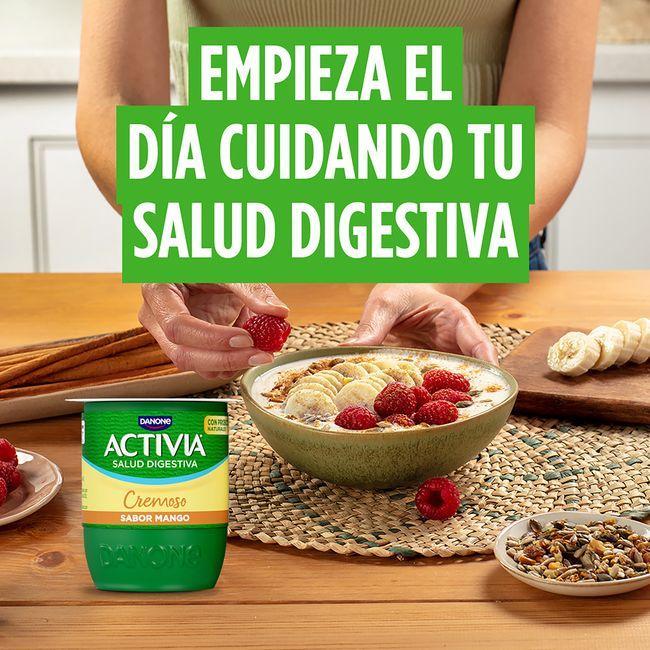Eroski Activia 0% Cremoso Sabor Mango DANONE Pack 4x120 G