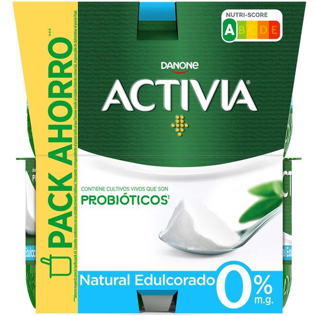 Eroski Activia 0% Natural Edulcorado DANONE Pack 8x120 G