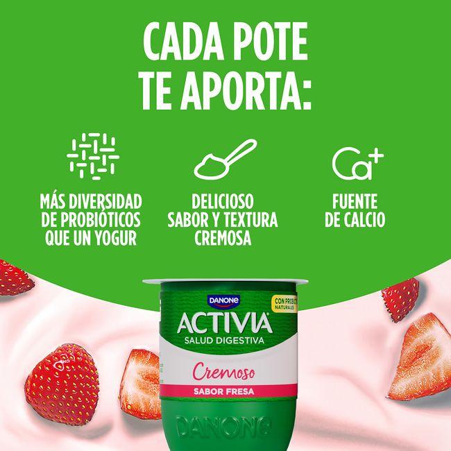 Eroski Activia Cremoso Sabor Fresa DANONE Pack 4x115 G
