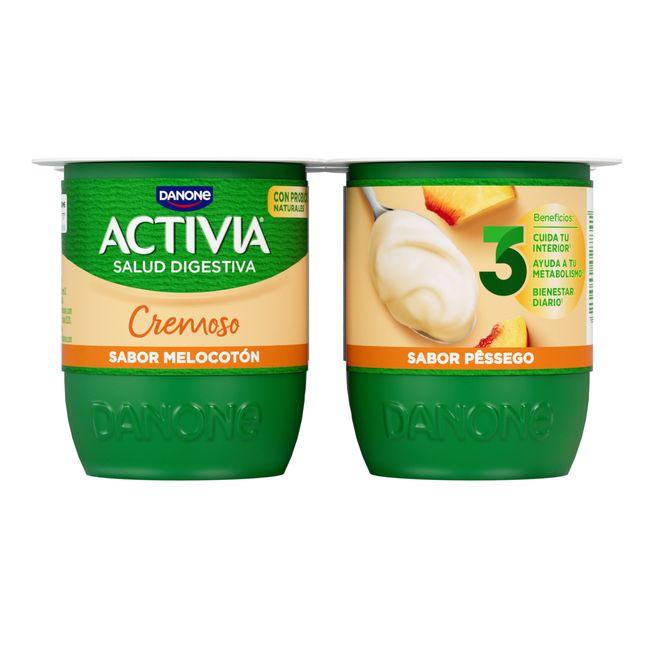 Eroski Activia Cremoso Sabor Melocotón DANONE Pack 4x115 G