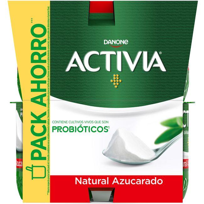 Eroski Activia Natural Azucarado DANONE Pack 8x120 G