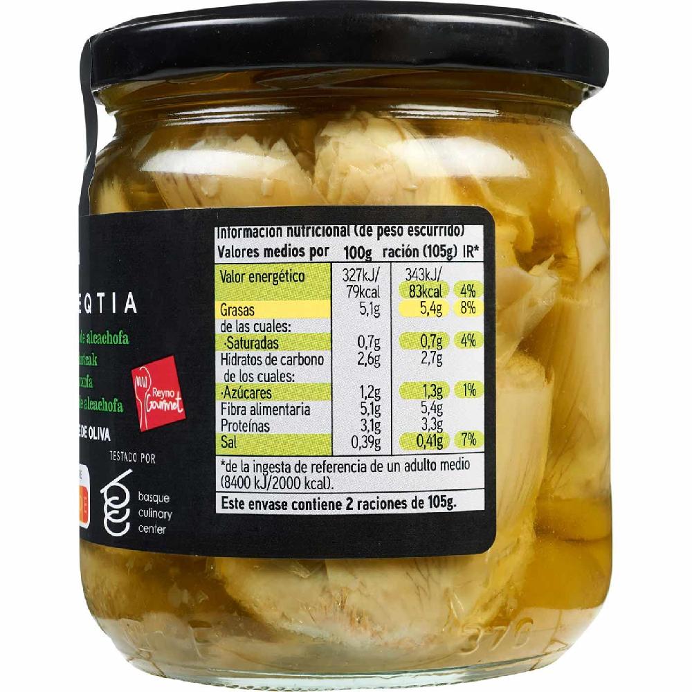 Eroski Alcachofa En Aceite De Oliva Eroski SELEQTIA Frasco 330 G