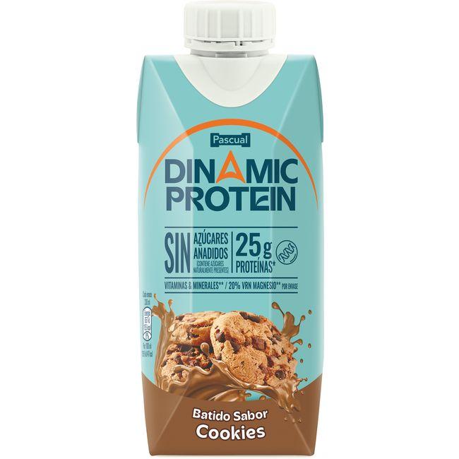 Eroski Batido proteico life de cookies DINAMIC brik 330 ml