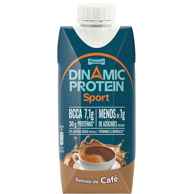 Eroski Batido proteico sport de café DINAMIC brik 330 ml