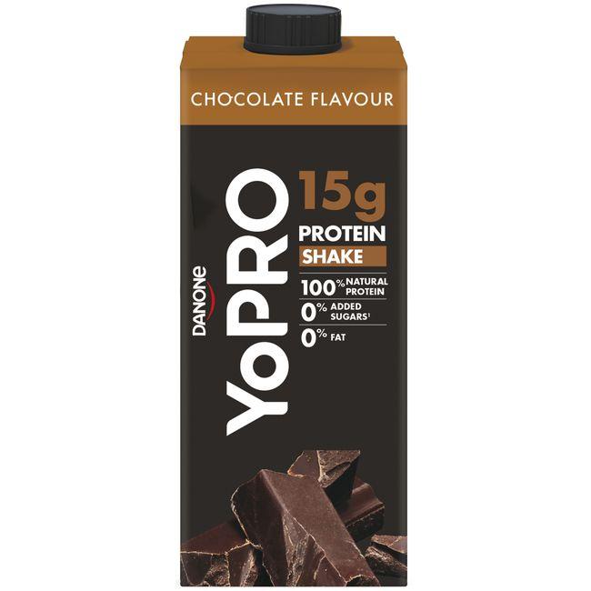 Eroski Batido proteína de chocolate YOPRO brik 250 ml