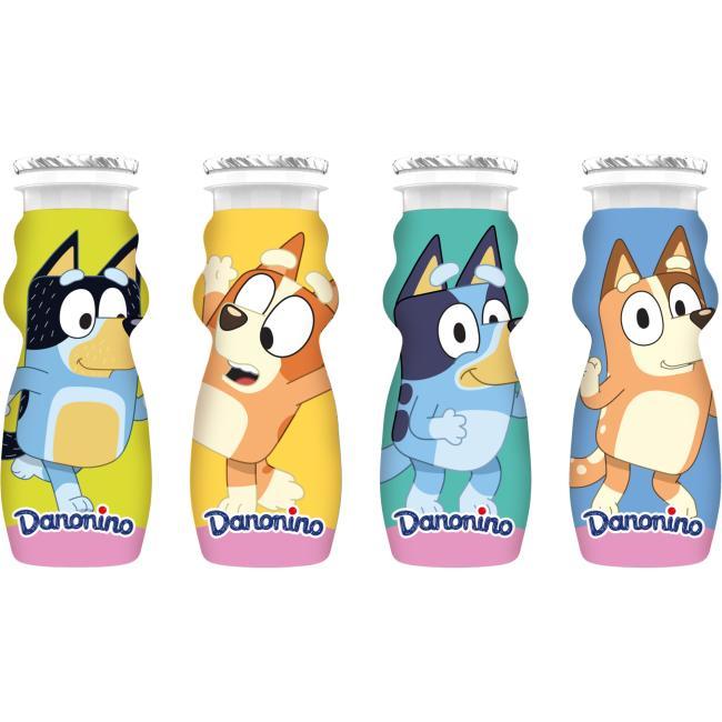 Eroski Bebedino Sabor Fresa-plátano DANONE Pack 4x100 Ml