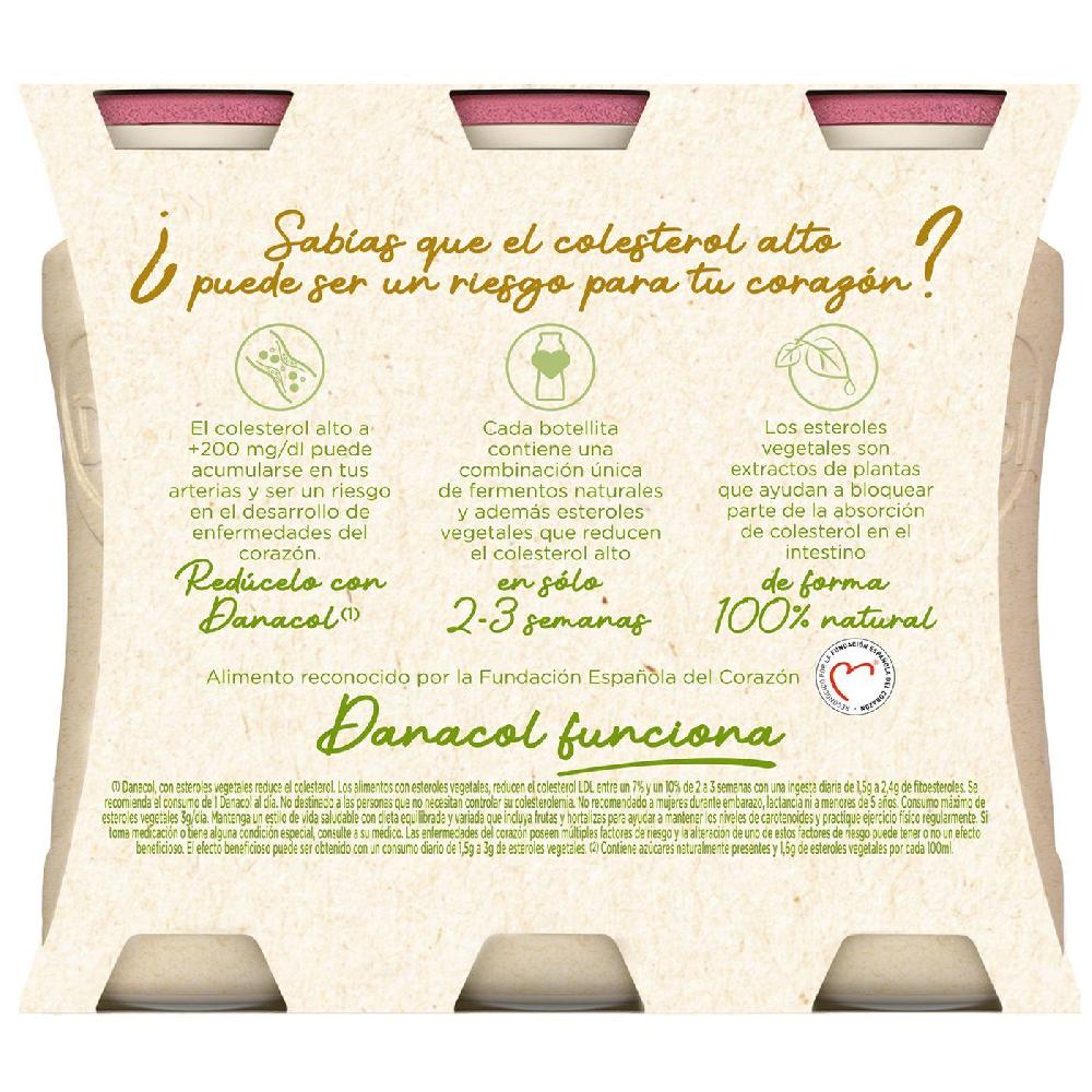 Eroski Bebible De Frutos Rojos DANACOL Pack 6x100 G