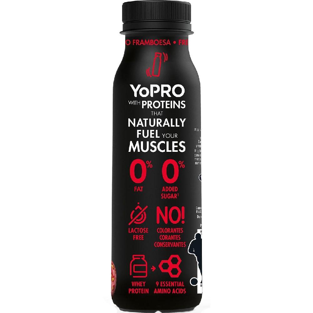 Eroski Bebible Sabor Fresa-frambuesa YOPRO Botella 300 G