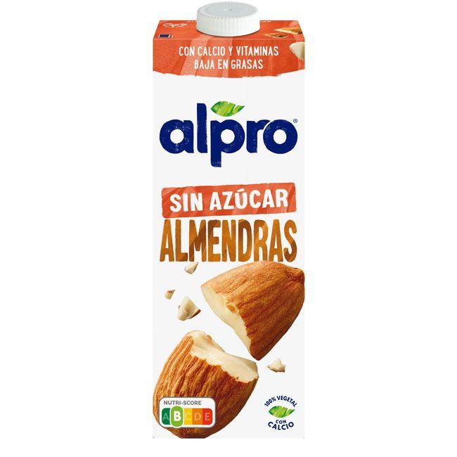 Eroski Bebida de almendras sin azúcar ALPRO brik 1 litro