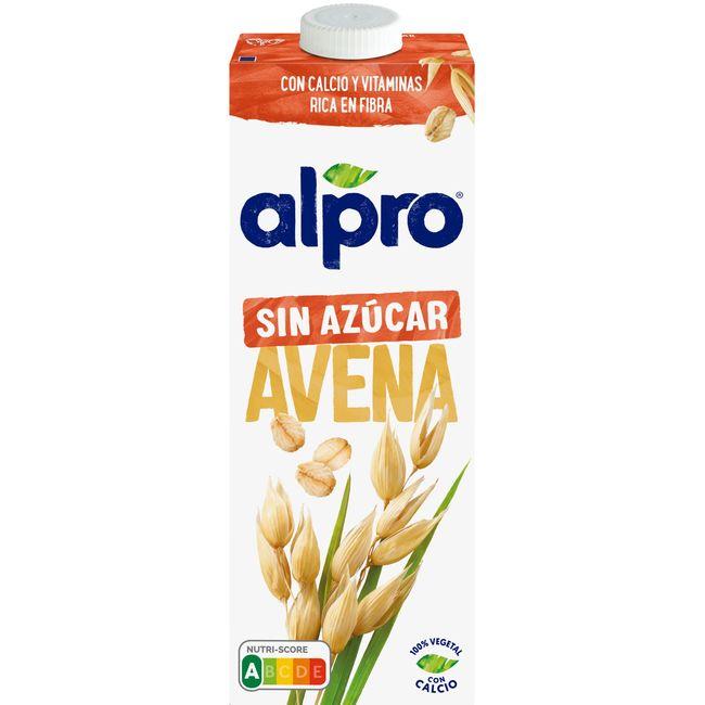 Eroski Bebida de avena sin azúcar ALPRO brik 1 litro