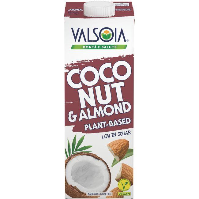 Eroski Bebida De Coco Y Almendra VALSOIA Brik 1 Litro