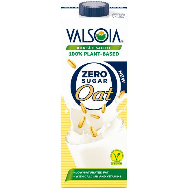 Eroski Bebida vegetal de avena sin azúcar VALSOIA brik 1 litro