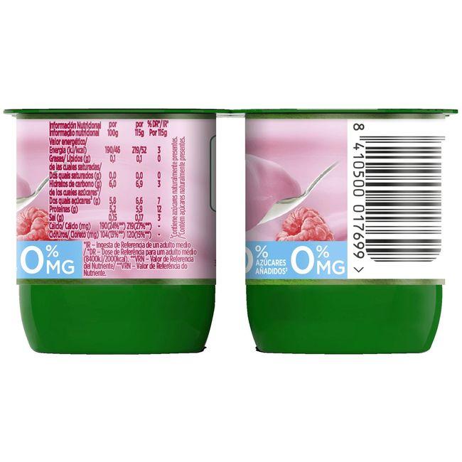 Eroski Bifidus Activia 0% Frutos Silvestres DANONE Pack 8x115 G