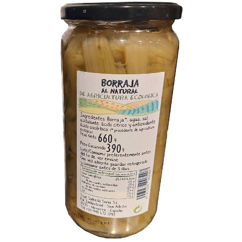 Eroski Borraja Natural Ecológica AUZOLAN Frasco 390 G