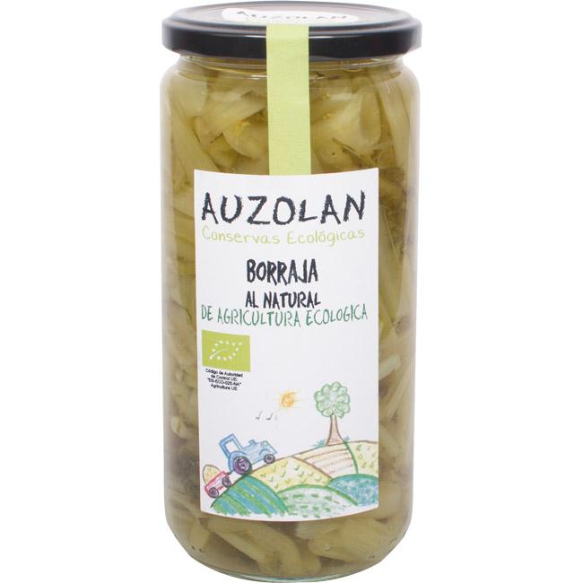 Eroski Borraja natural ecológica AUZOLAN frasco 390 g