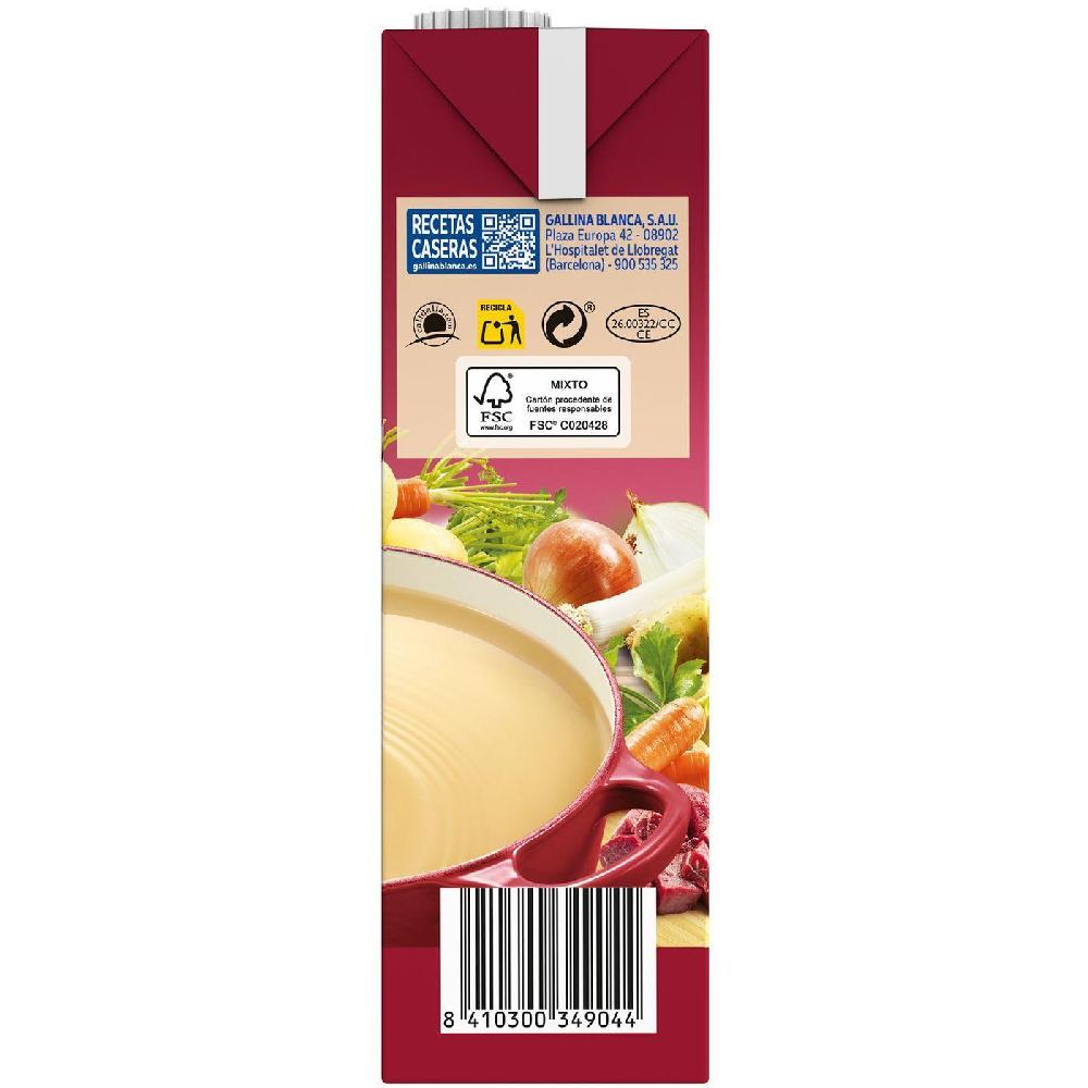 Eroski Caldo Casero De Carne GALLINA BLANCA Brik 1 Litro