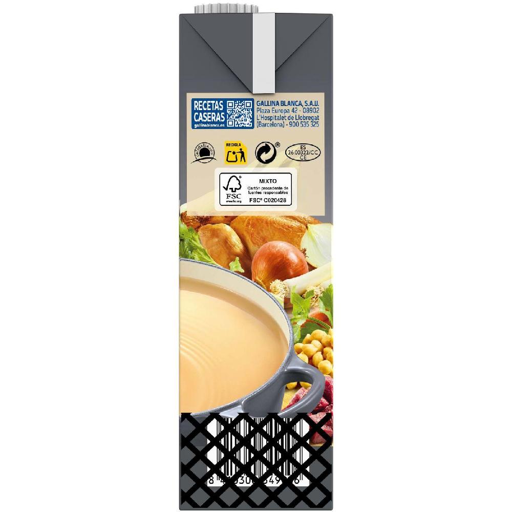 Eroski Caldo Casero De Cocido GALLINA BLANCA Pack 2x1 Litro