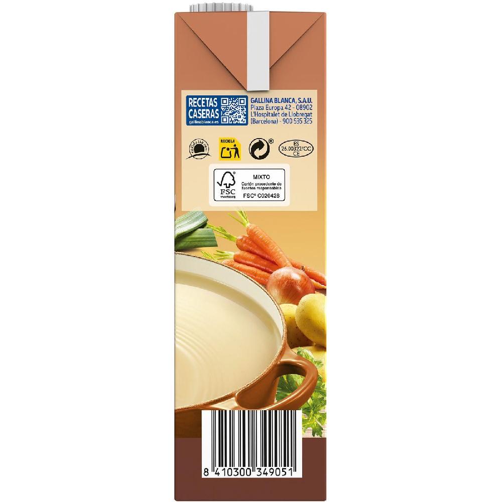 Eroski Caldo Casero De Pollo GALLINA BLANCA Brik 1 Litro