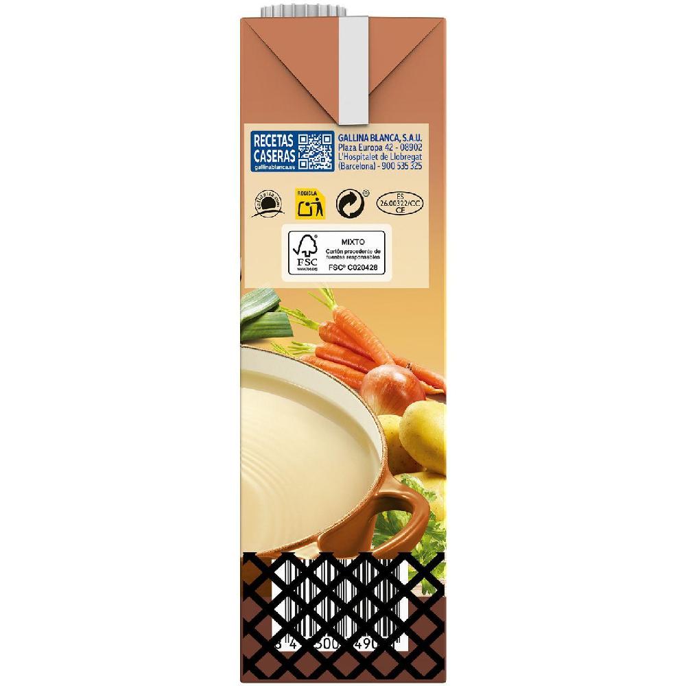 Eroski Caldo De Pollo GALLINA BLANCA Pack 2x1 Litro