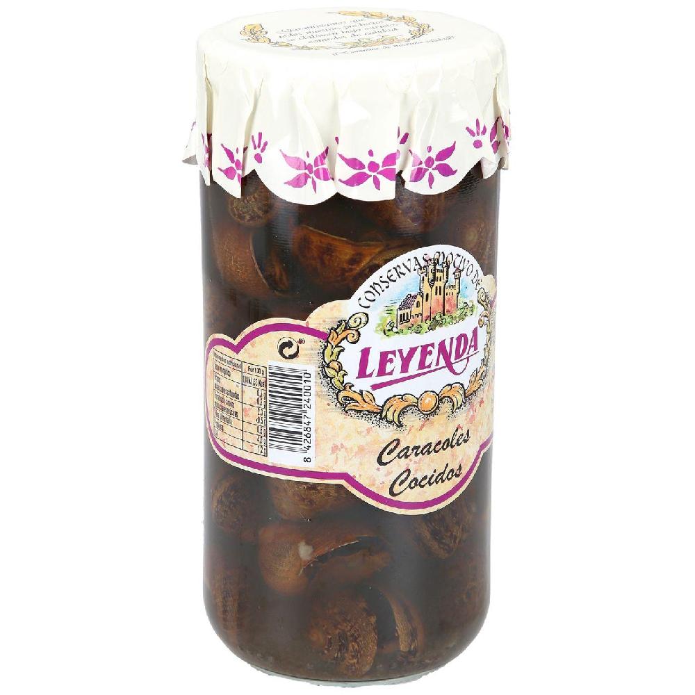 Eroski Caracoles Extra Al Natural LEYENDA Frasco 280 G