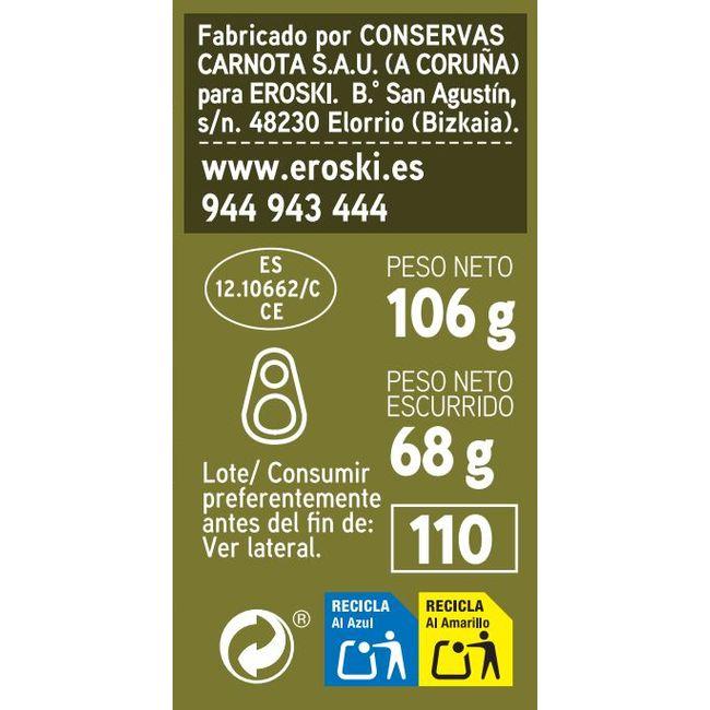 Eroski Chipirón En Aceite De Oliva EROSKI Lata 106 G