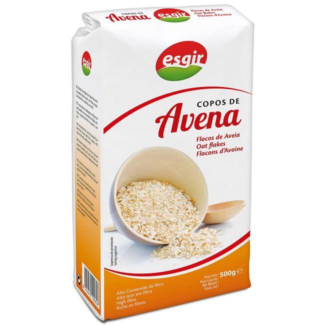 Eroski Copos de avena instantáneos ESGIR paquete 500 g