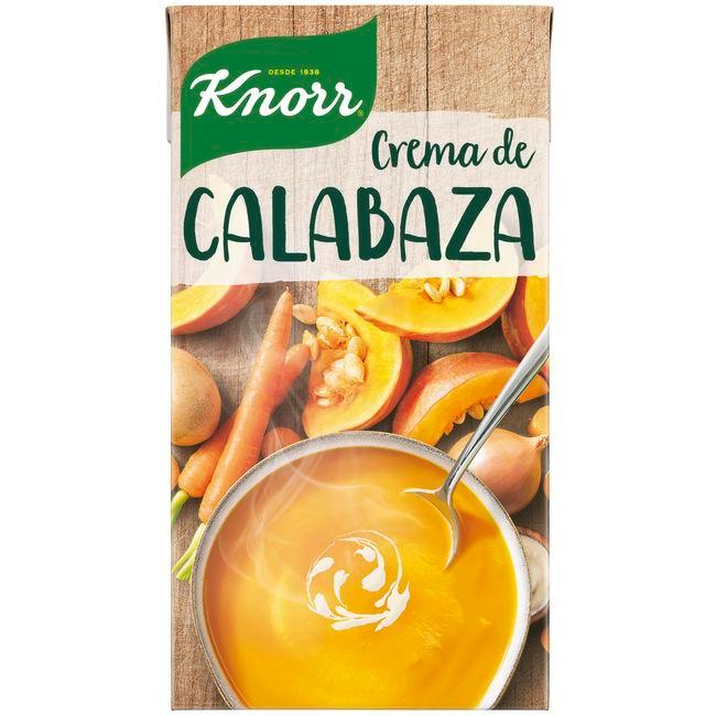 Eroski Crema de calabaza KNORR LAS CLÁSICAS brik 500 ml