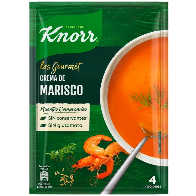 Eroski Crema de marisco deshidratado KNORR Gourmet sobre 72 g