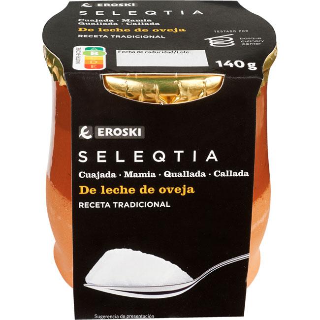 Eroski Cuajada De Oveja Eroski SELEQTIA Tarro De Barro 140 G