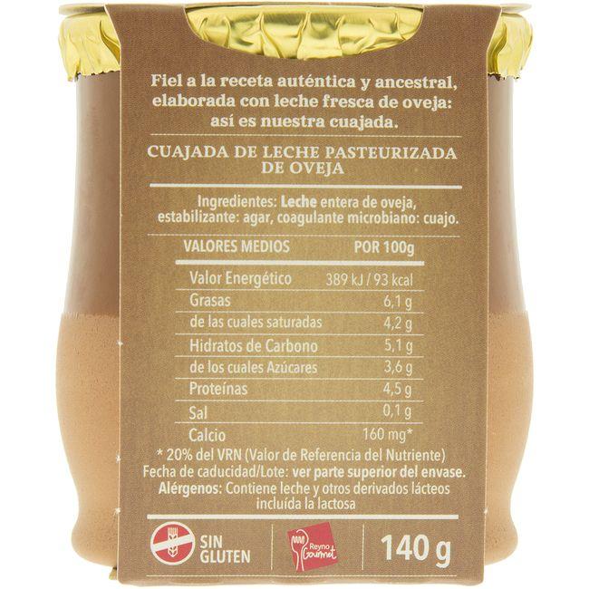 Eroski Cuajada De Oveja GOSHUA Tarro De Barro 140 G