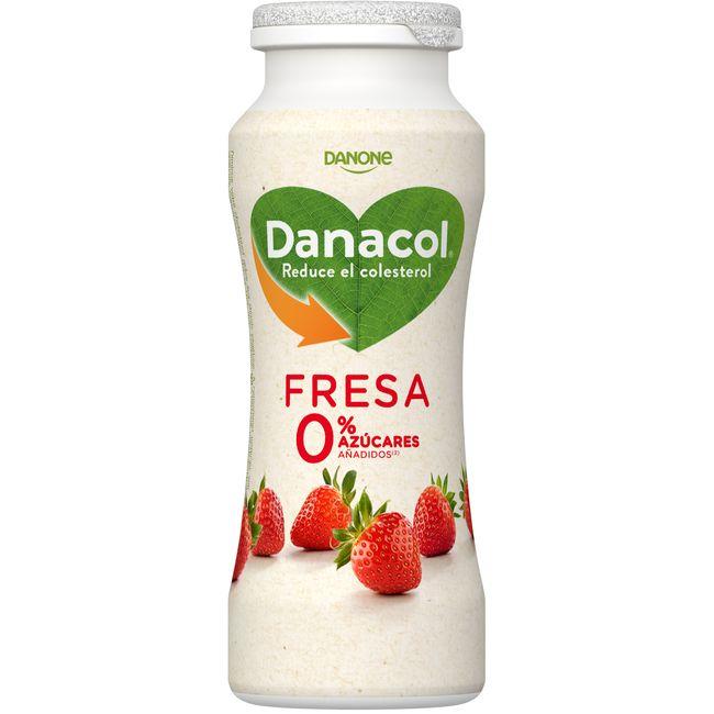 Eroski Danacol Para Beber Sabor Fresa DANONE Pack 14x100 Ml
