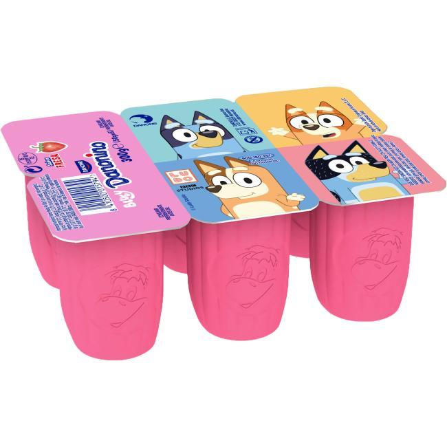 Eroski Danonino Petit sabor fresa DANONE pack 6x50 g