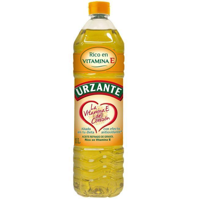 Eroski Aceite de girasol URZANTE botella 1 litro