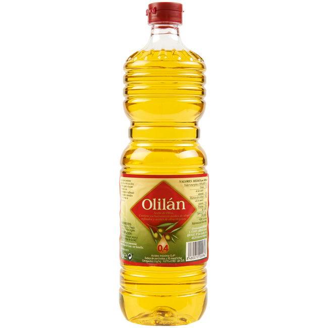 Eroski Aceite de oliva 0 4º OLILAN botella 1 litro