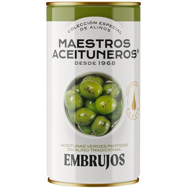 Eroski Aceituna embrujos M. ACEITUNEROS lata 185 g