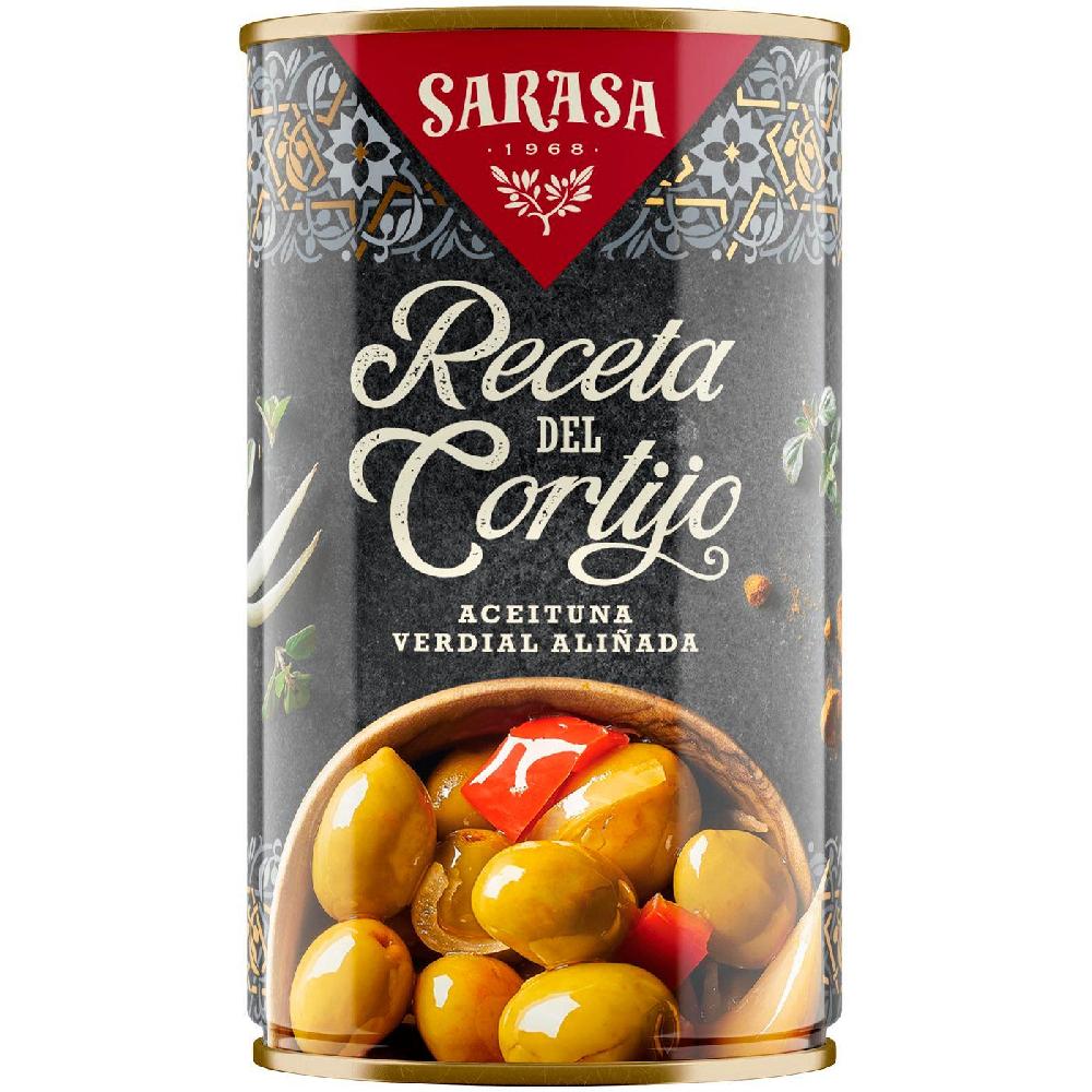 Eroski Aceitunas del cortijo SARASA lata 185 g