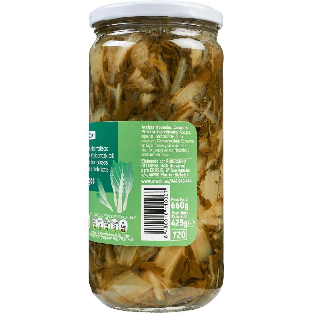 Eroski Acelga Troceada EROSKI Frasco 425 G