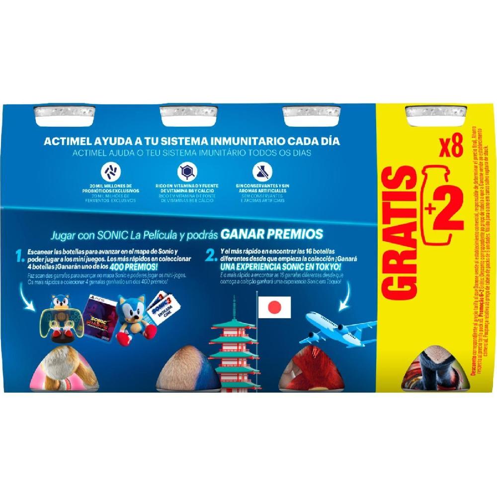 Eroski Actimel Sabor Fresa DANONE Pack 6x100 G