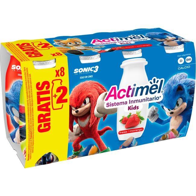 Eroski Actimel Sabor Fresa DANONE Pack 6x100 G
