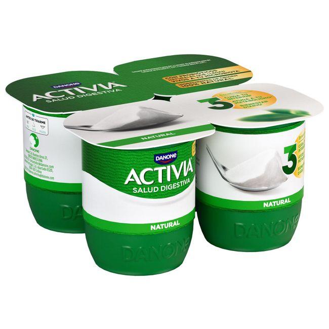 Eroski Activia Natural DANONE Pack 4x120 G