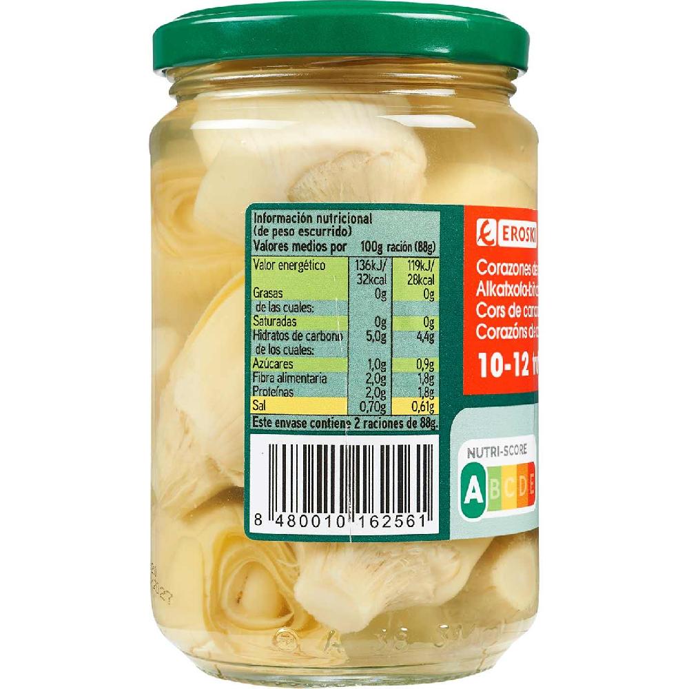 Eroski Alcachofa 10/12 Frutos EROSKI Frasco 175 G