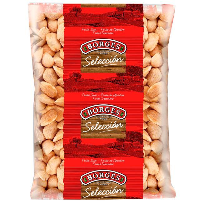 Eroski Almendra frita salada BORGES bolsa 500 g